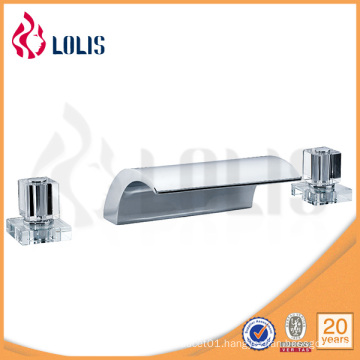 Modern basin double handle water tap faucet (LLS02756)